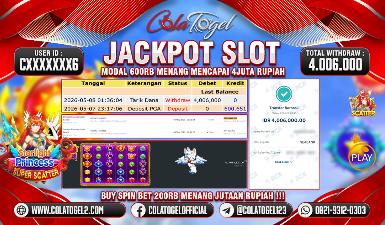 JACKPOT SLOT GACOR!!