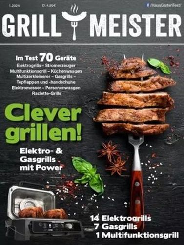 Cover: Grill Meister Magazin No 01 2024