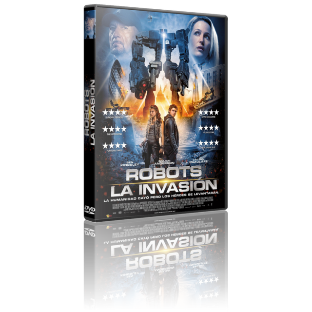 Portada - Robots: La Invasión [DVD5 Full][Pal][Cast/Ing][Sub:Cast][C.Ficción][2014]