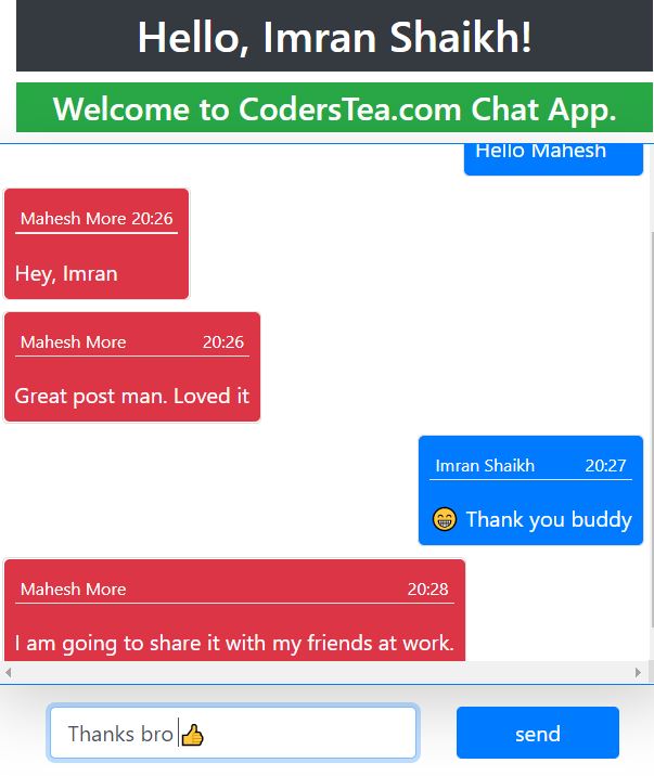 Imran's chat