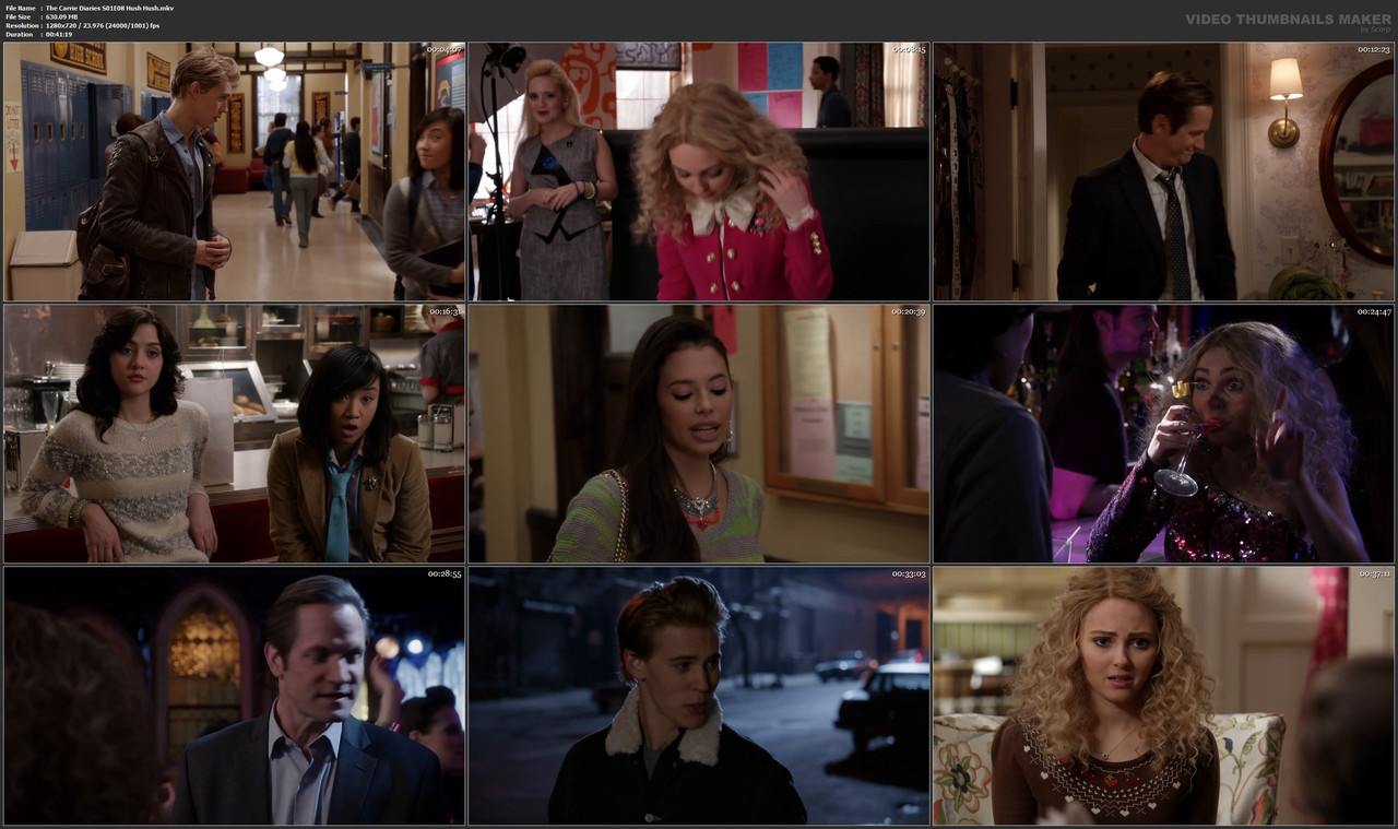 The Carrie Diaries S01E08 Hush Hush.mkv