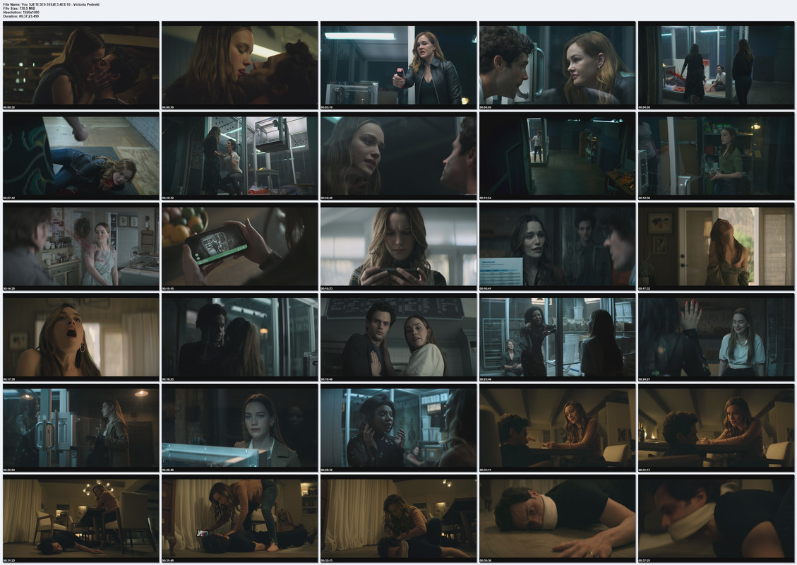 You S2E1E3E9-10S2E3-4E8-10 - Victoria Pedretti