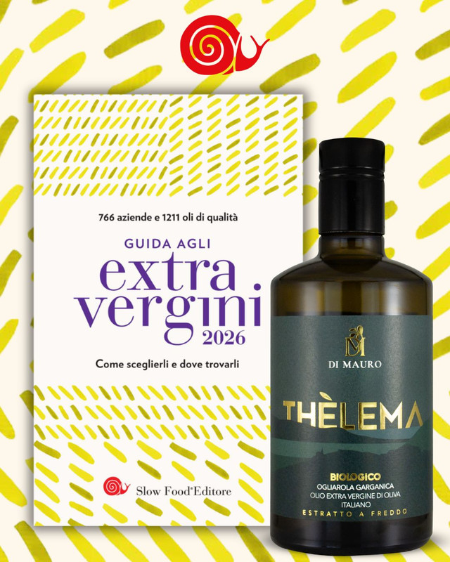 Olio Biologico Ogliarola Garganica nella guida Slow Food