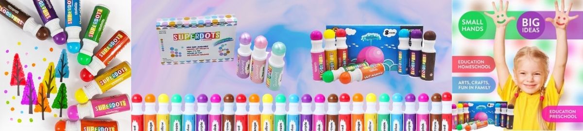 Large Bingo Dabbers / Bingo Dauber / Dot Marker Sets/ Kids Paint Stamps
