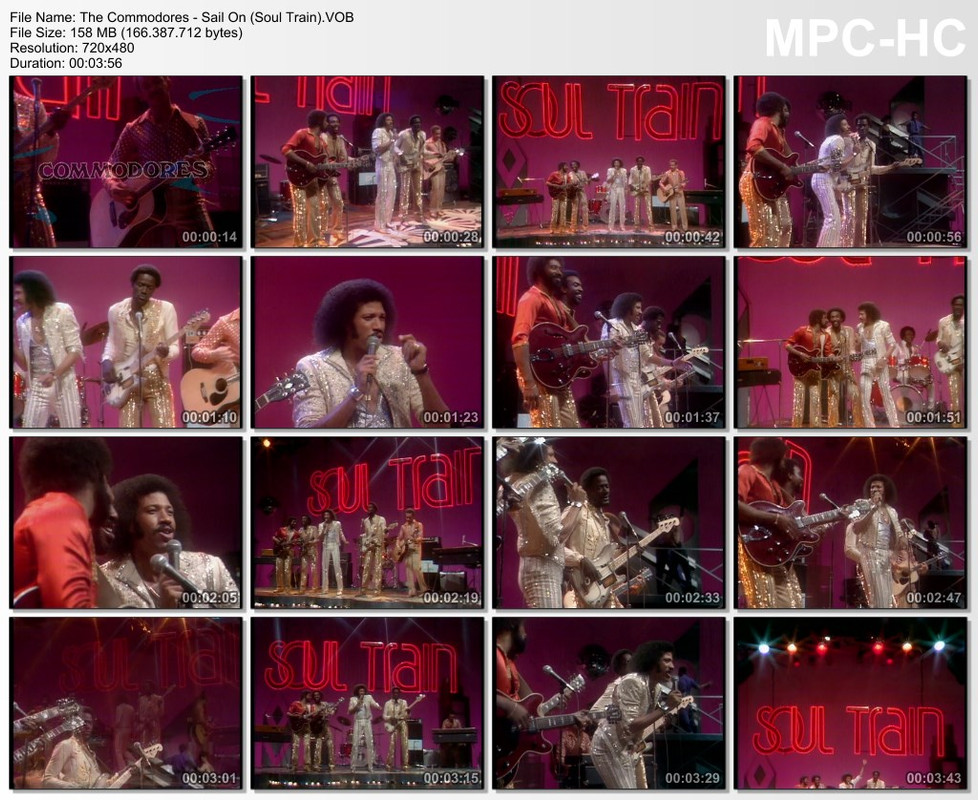 The Commodores - Sail On (Soul Train)
