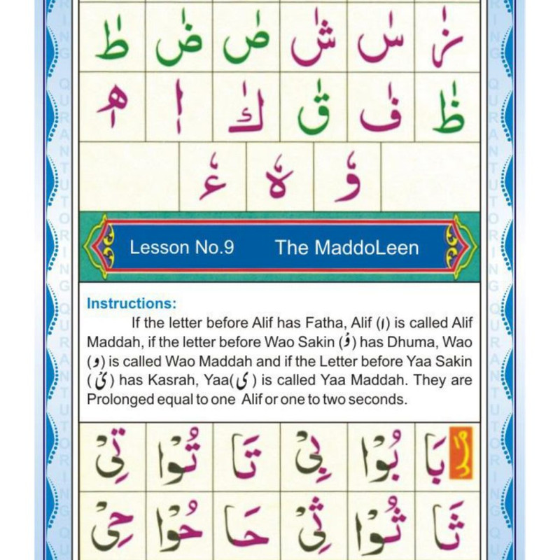 Phonetic Noorani Qaida over Zoom