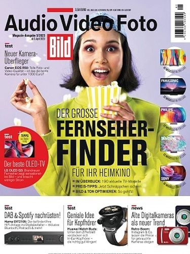 Cover: Audio Video Foto Bild Magazin No 05 vom 05  April 2023