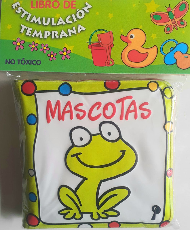 MI PRIMER LIBRO LAVABLE, MASCOTAS