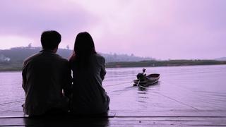 mươi -  Dòng thơ họa của Nguyễn Thành Sáng &Tam Muội (2) Couple-love-boat-sea-river-evening-94159-1280x720