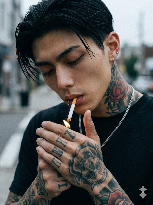 Man lighting cigarette 202604280805 1