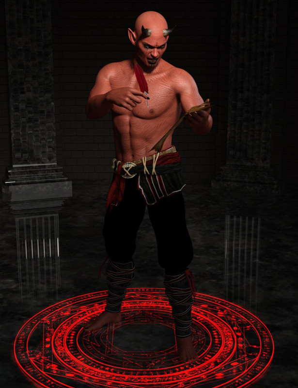 Daemon Poses for Genesis 8 Male Daemon Poses for Genesis 8 Male