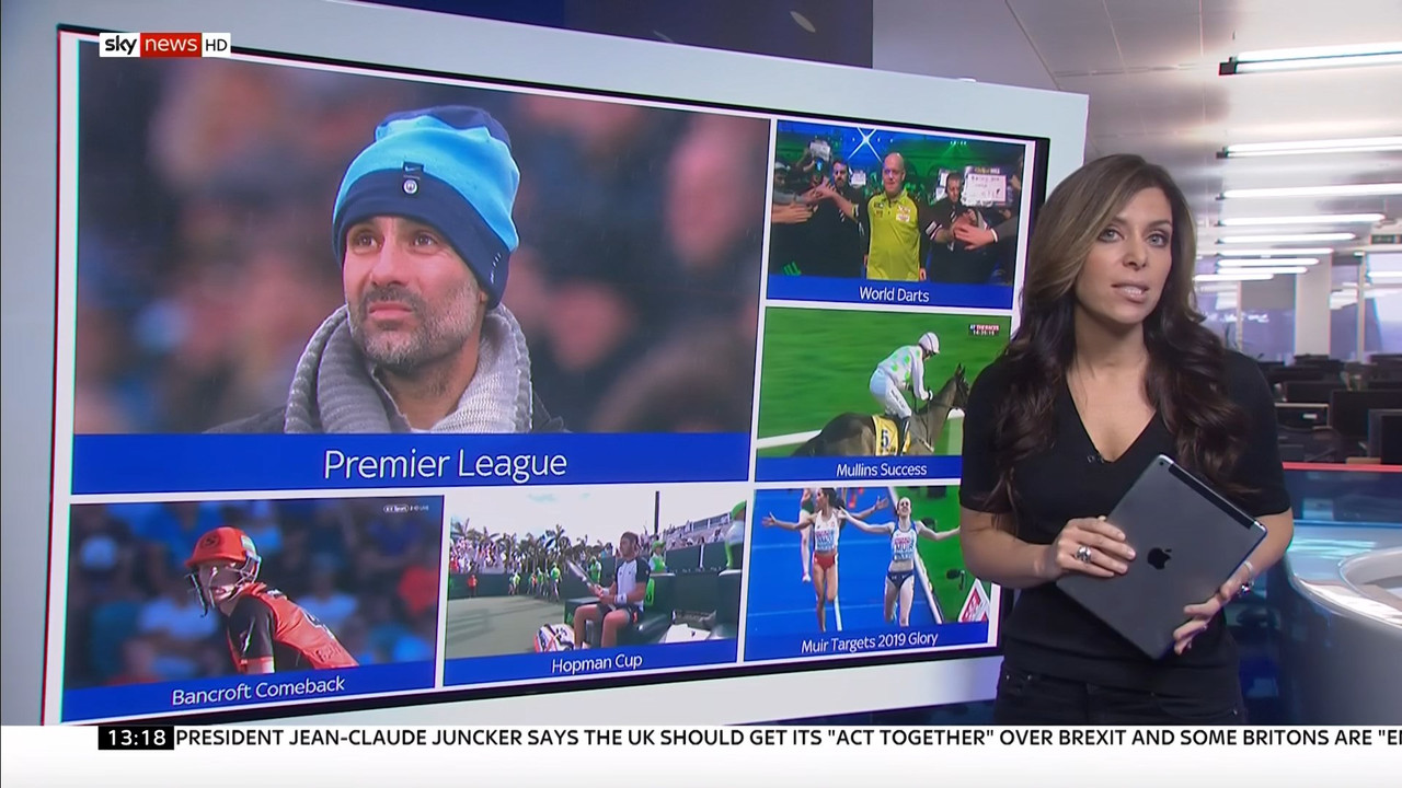 30 December - 13.00.00 - Sky News. Live coverage of main weekend