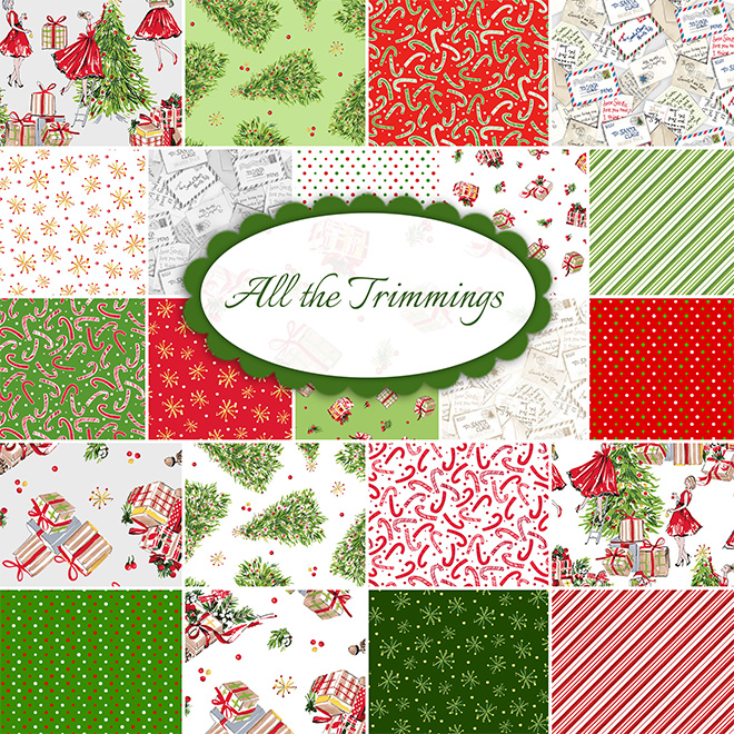 Maywood Studio All The Trimmings Fat Quarter Bundle 22pcs