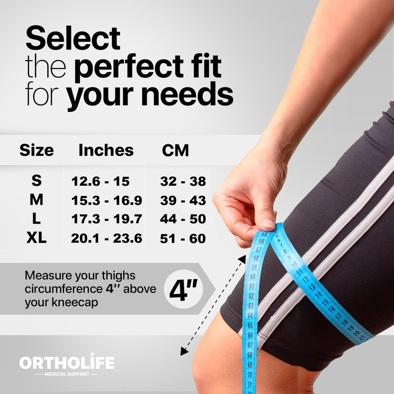 How to measure for OrthoLife knee brace