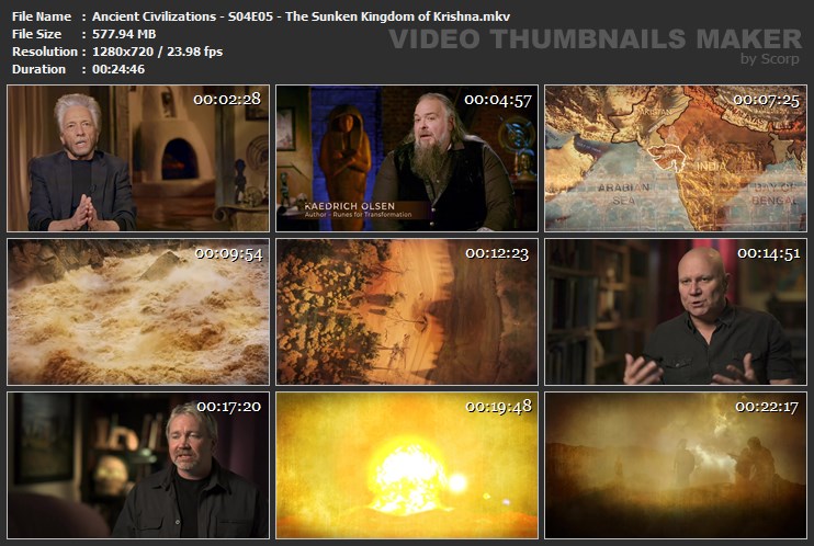 Ancient Civilizations - S04E05 - The Sunken Kingdom of Krishna.mkv