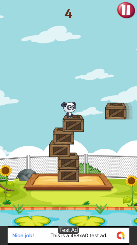 Panda Stack Rush - Stack Game Android Studio Project with AdMob Ads + Ready to Publish - 2