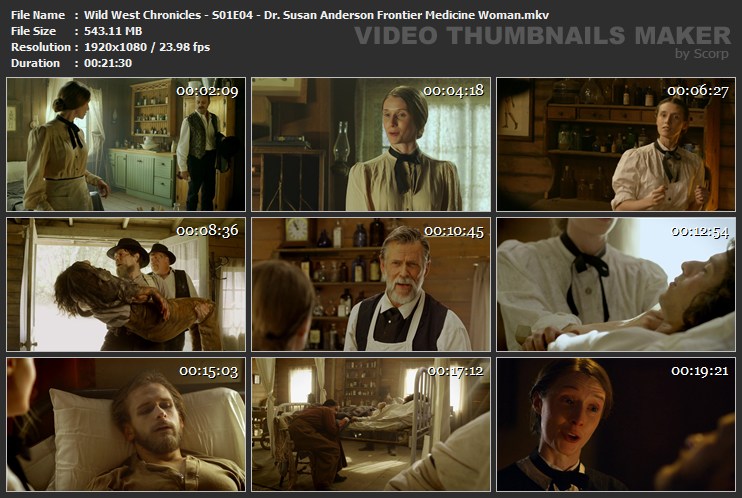 Wild West Chronicles - S01E04 - Dr. Susan Anderson Frontier Medicine Woman.mkv