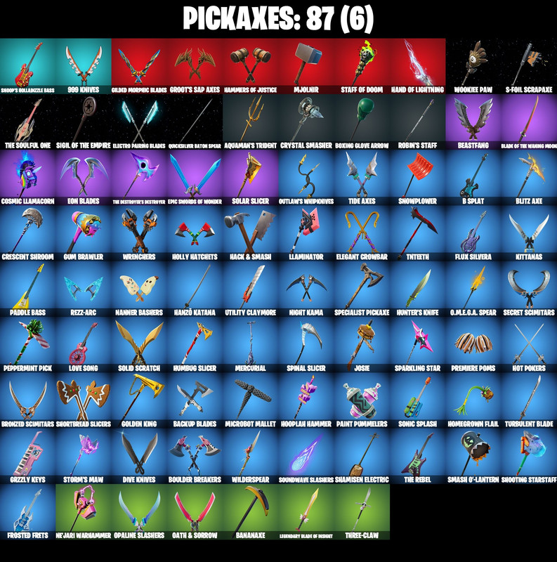 pickaxes comp