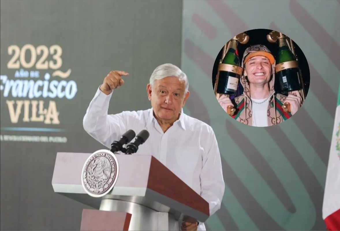 El presidente se lanza en contra de famoso artista de narcocorridos
