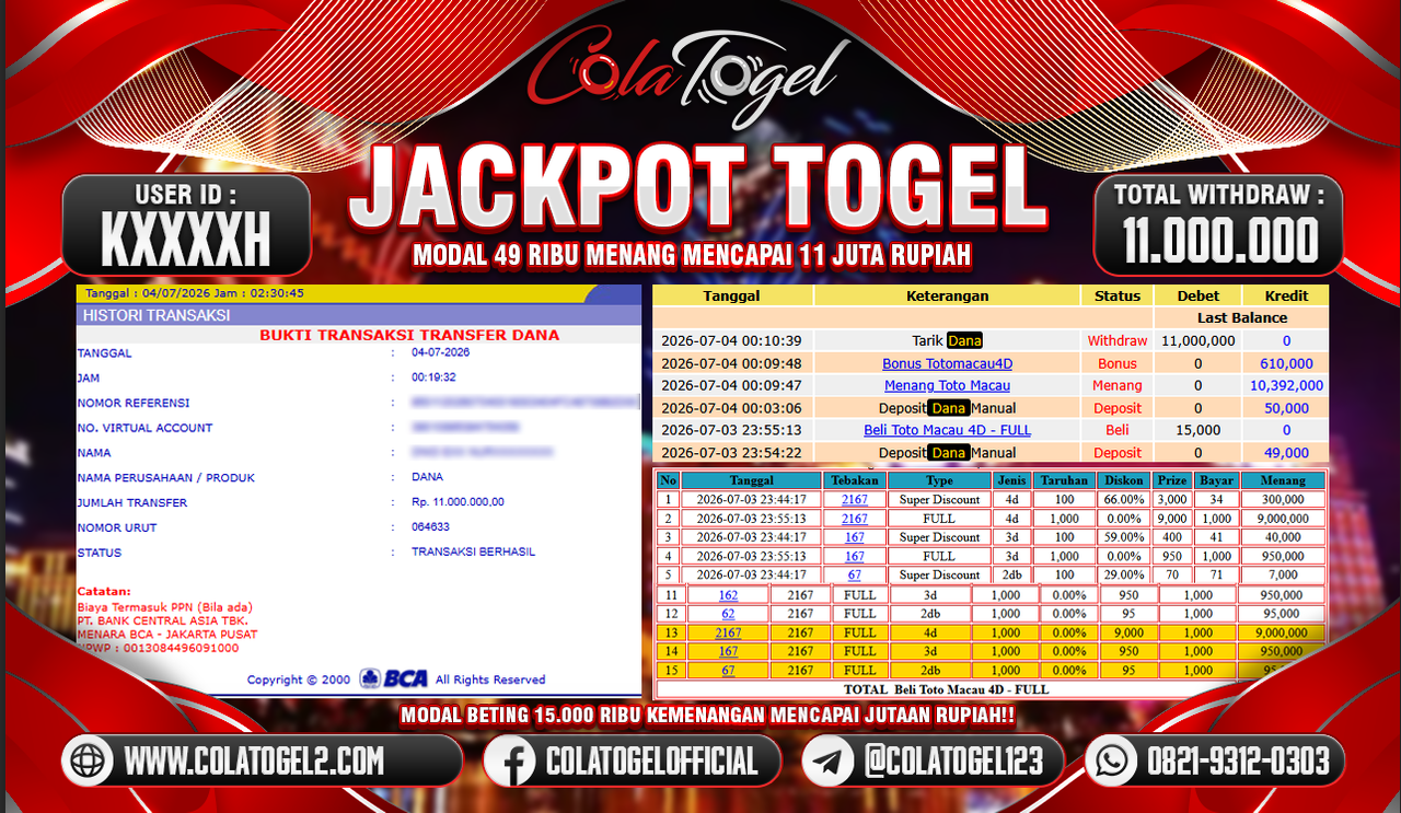 JACKPOT SLOT GACOR!!