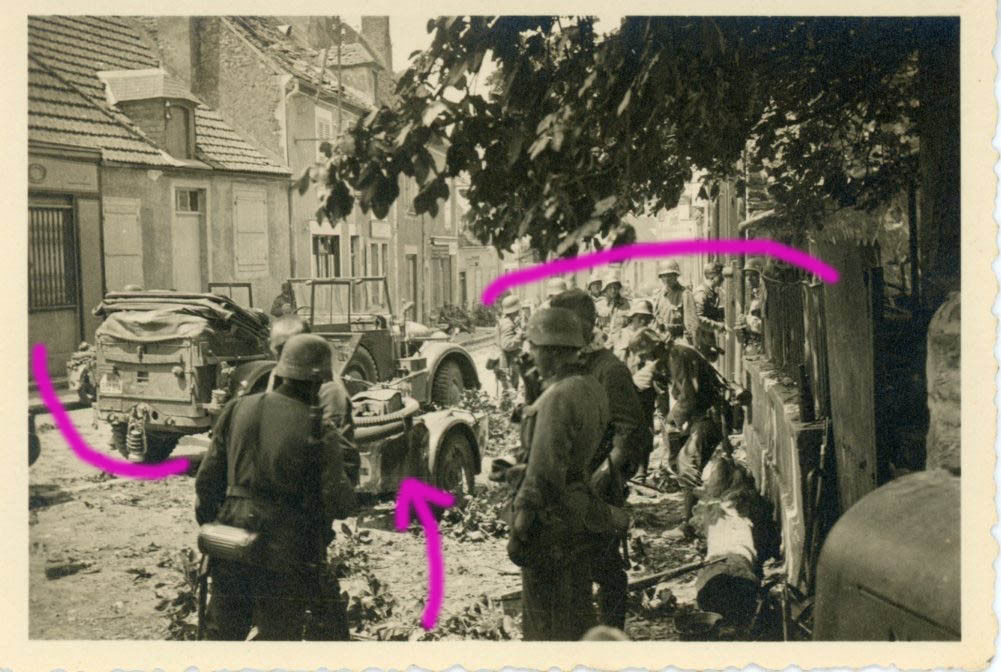 Kämpfe zerstörung belgien Sidecar Beiwagen DRK F