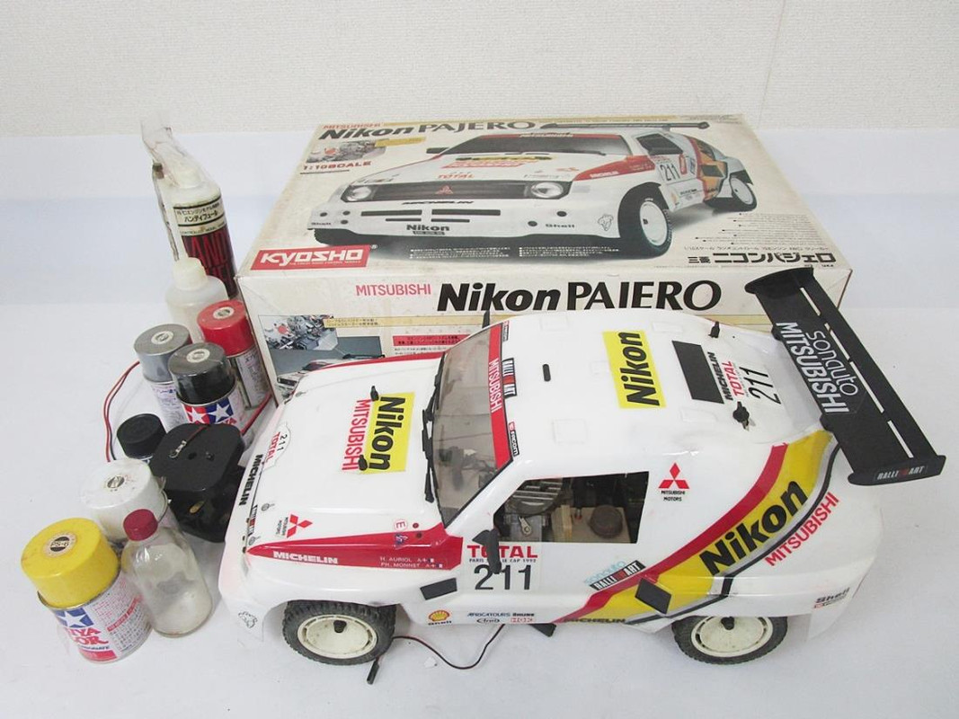 3045 Kyosho Nitro Mitsubishi Nikon Pajero Rally - The Builds -  Tamiyaclub.com