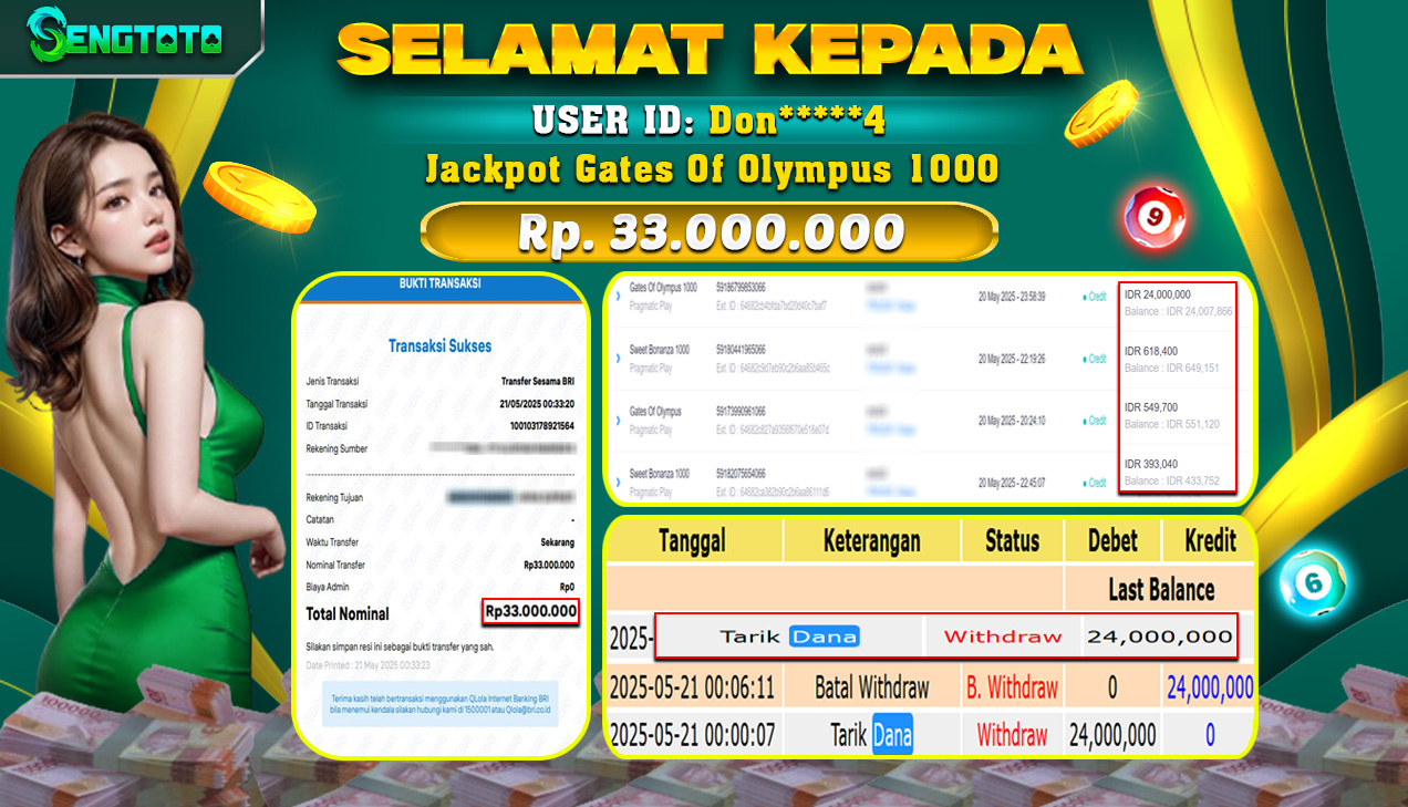 BUKTI PEMBAYARAN SLOT GATES OF OLYMPUS 1000