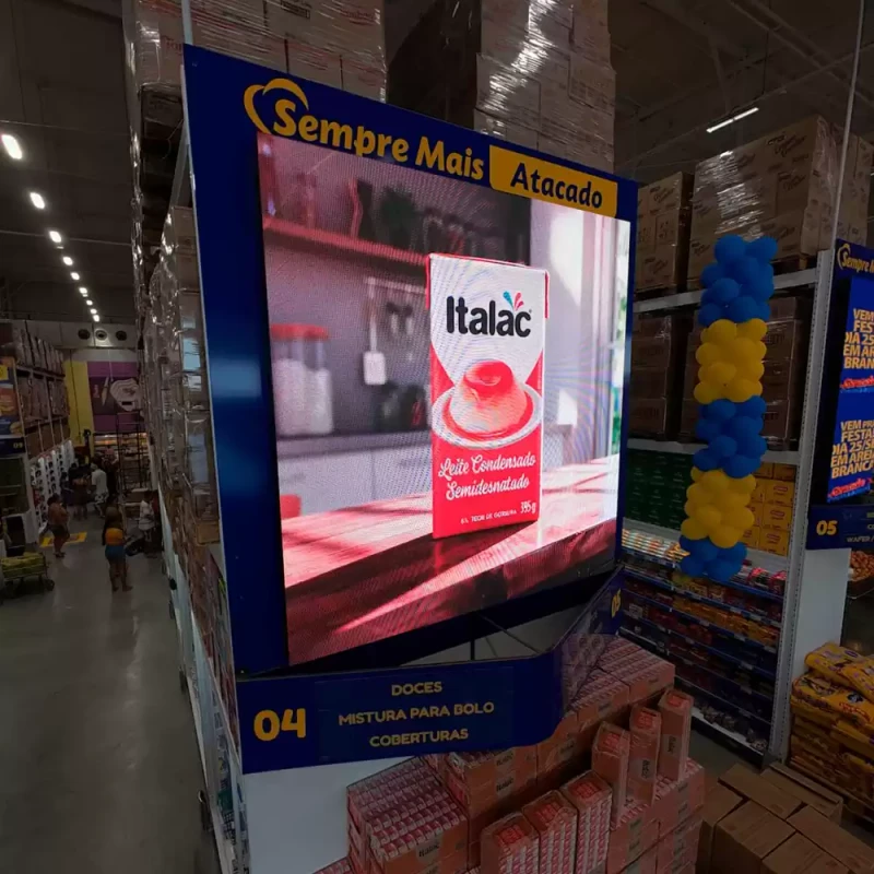 Painéis para Gôndolas de Supermercado