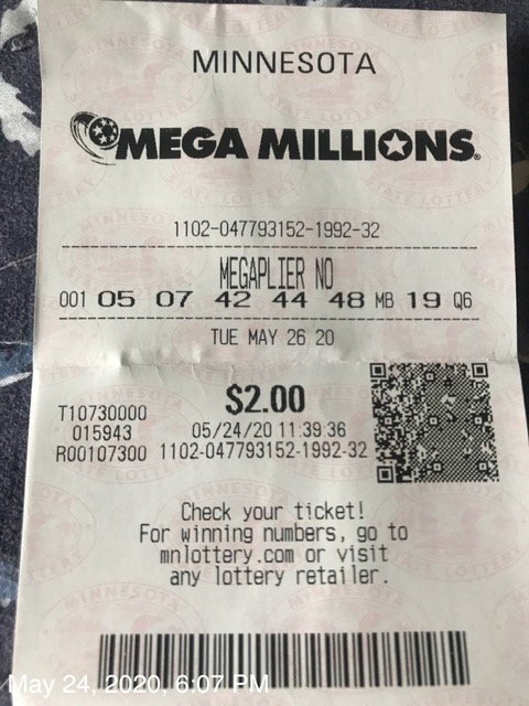 .Megamillions $313 triệu Tuesday May 26, 2020 IMG-0785