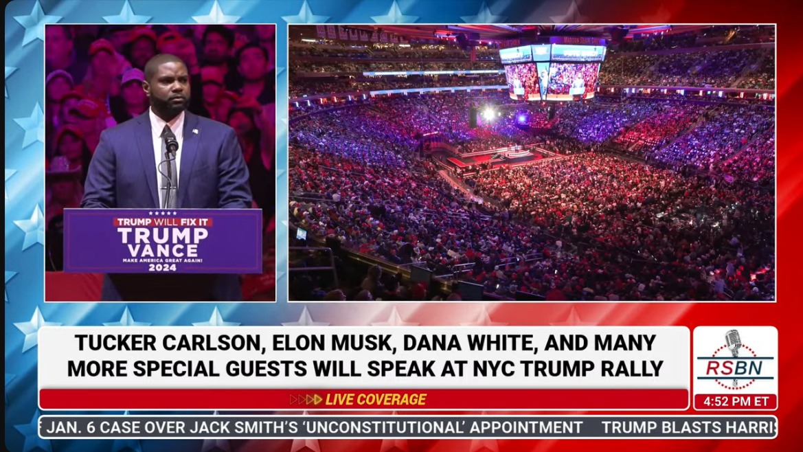 🗽🇺🇸 LIVE: TRUMP RALLY AT THE ICONIC MADISON SQUARE GARDEN IN NEW YORK ...