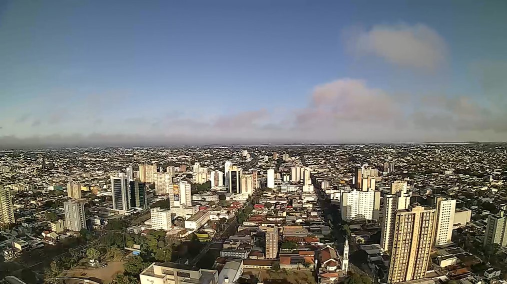 Campo Grande nesta manhã de sábado