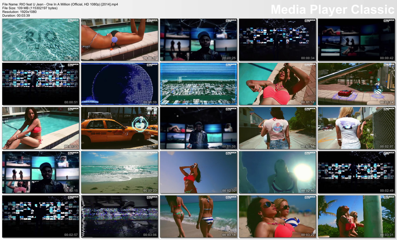 R.I.O. feat U Jean - One In A Million (Official, HD 1080p) [2014]