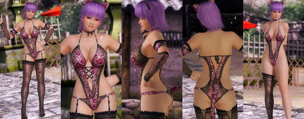 Ayane DOAXVV Neon Night Panther