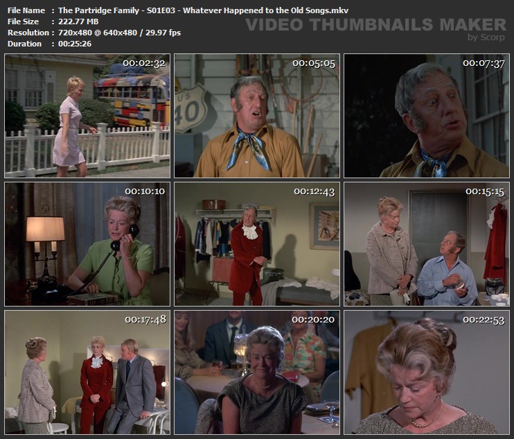 The Partridge Family - S01E03 - Whatever Happened to the Old Songs.mkv