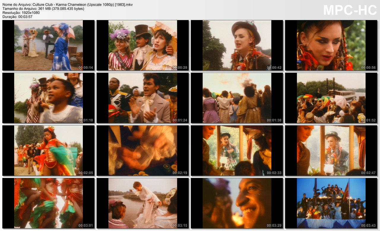 Culture Club - Karma Chameleon (Upscale 1080p) [1983]