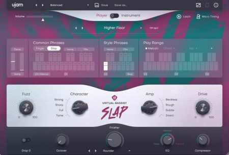 uJAM Virtual Bassist SLAP 2.1.1 uJAM Virtual Bassist SLAP 2.1.1