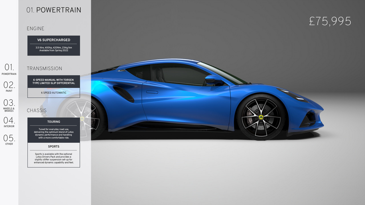 LotusEmiraFirstEditionConfigurator_SenecaBlue_powertrainchoices