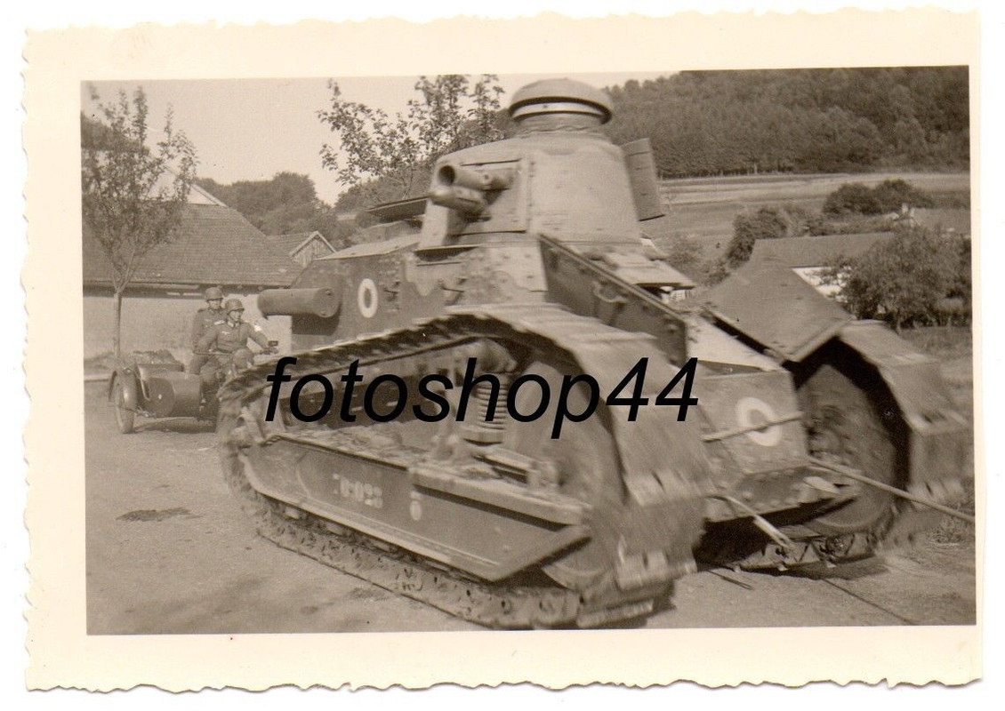 französischer Panzer