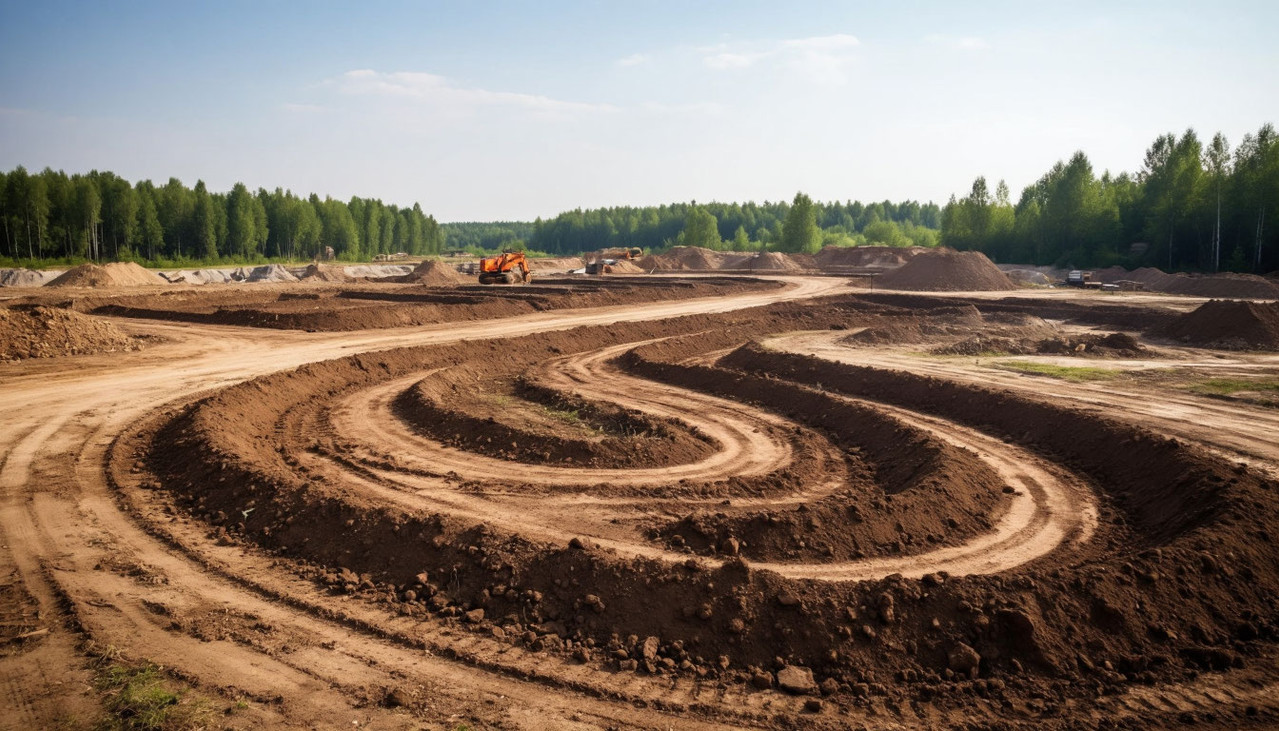 Отсыпка территории грунтом