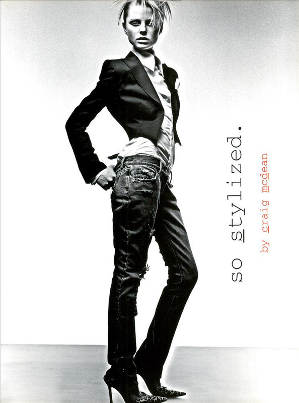 ARCHIVIO - Vogue Italia (February 2001) - So Stylized - 002