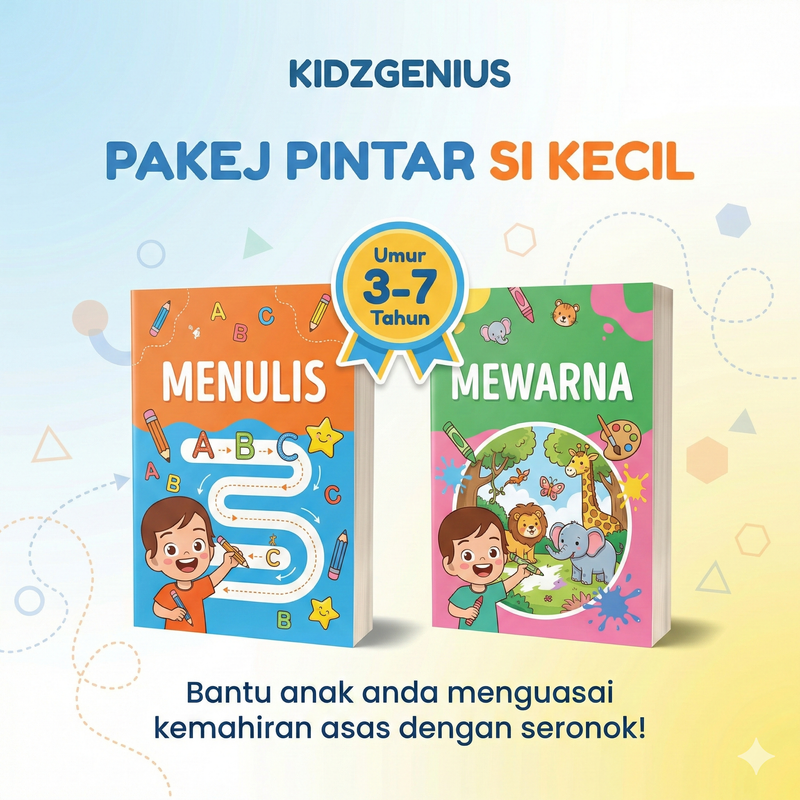 Koleksi Ebook Menulis & Mewarna