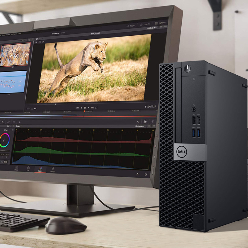Dell SFF Desktop PC i5-6500 16GB 2TB SSD 2TB New 24