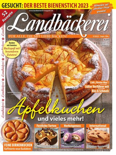 Cover: Landbäckerei Magazin No 05 September-Oktober 2022