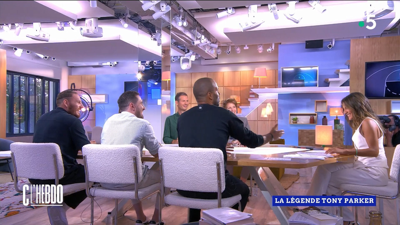 C l'hebdo la suite - Saison 8 - Invités Tony Parker, Loury Lag, Martin Petit et ..._France 5_2023_09