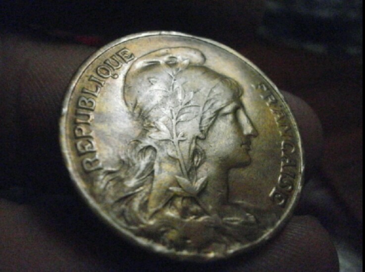 10 Centimes 1908. Francia 20181109-183412