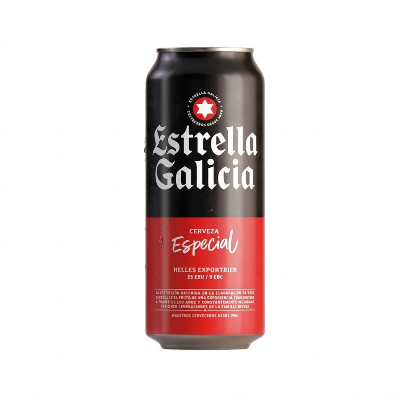 Cerveza Estrella Galicia (330 Ml.)
