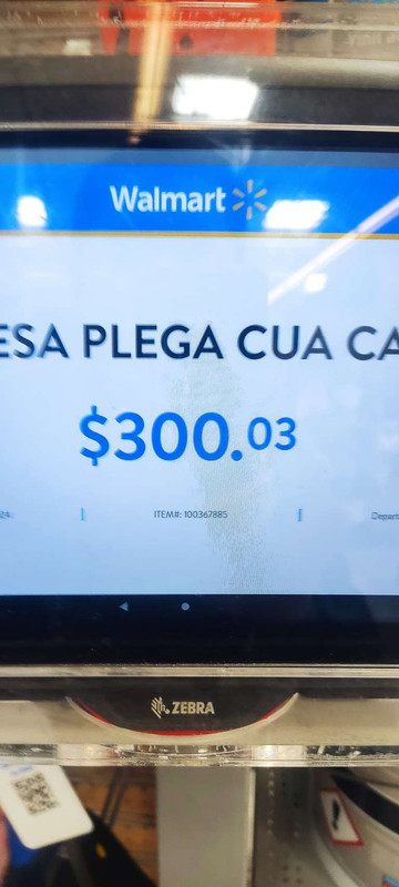 Mesa cuadrada de cristal para Jardín en Walmart