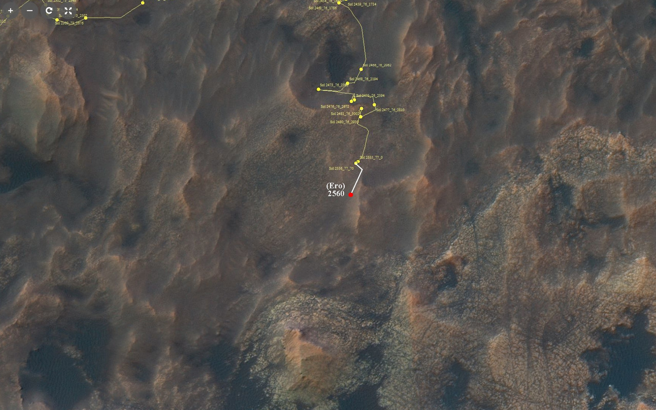MARS: CURIOSITY u krateru  GALE Vol II. 1-2