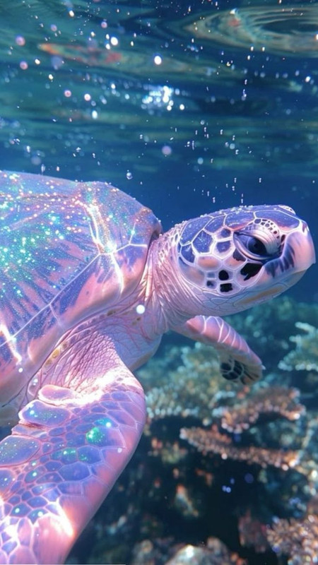 Aesthetic Sea Animals Wallpaper