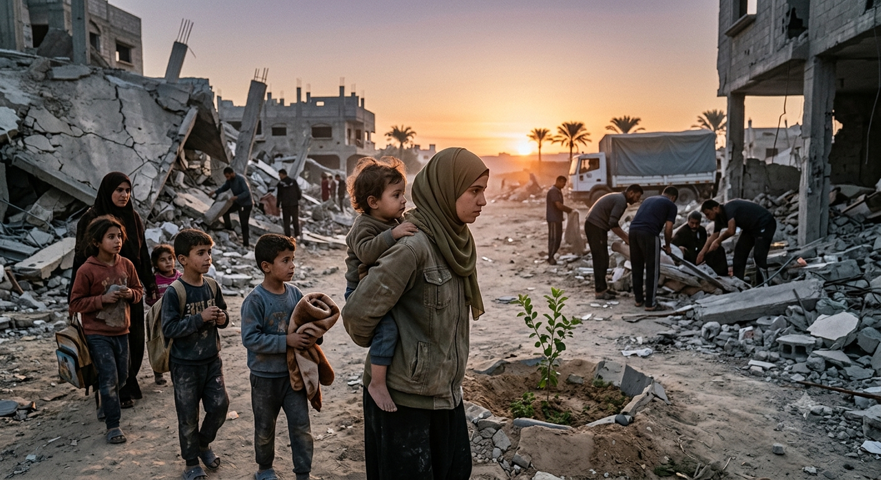 أنين تحت الركام وأمل معلق في الأفق: غزة والشرق الأوسط بين وطأة الإنسانية ومسارات السياسة